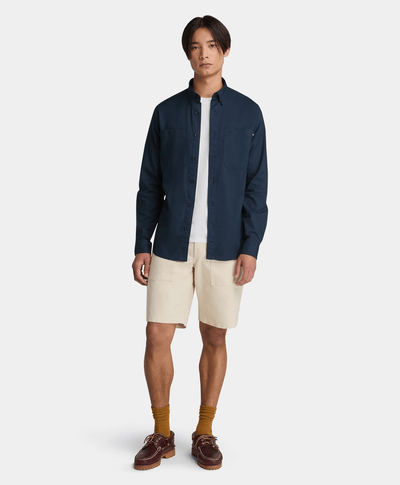 Camisa Windham Twill para Hombre, Azul