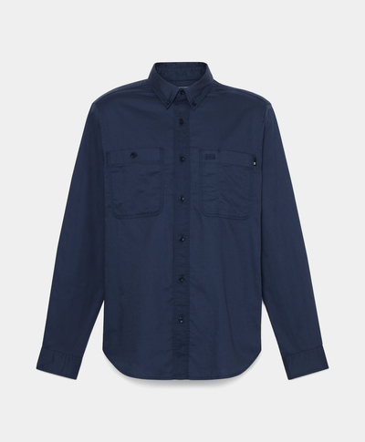 Camisa Windham Twill para Hombre, Azul