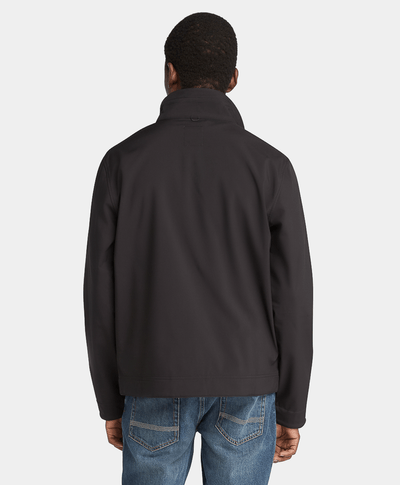 Chamarra Mt Waumbek con cierre completo cortaviento para Hombre, Negro