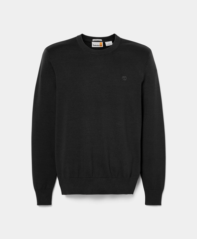 Suéter Johns River de algodón para Hombre, Negro