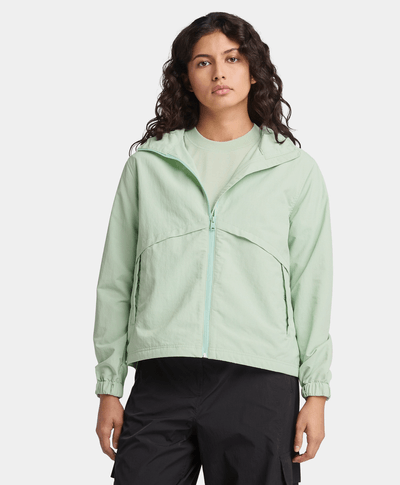 Chamarra cortavientos con protección UV para Mujer, Verde