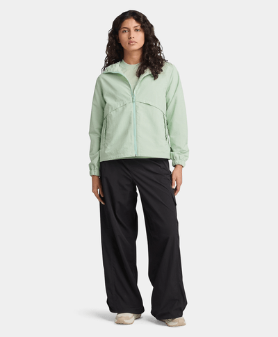 Chamarra cortavientos con protección UV para Mujer, Verde