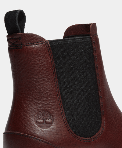 Botas Cambria Valley Chelsea Para Mujer, Vino