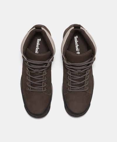 Botas para hombre Euro Rock Mid con agujetas, Café