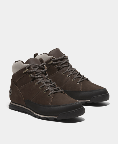 Botas para hombre Euro Rock Mid con agujetas, Café
