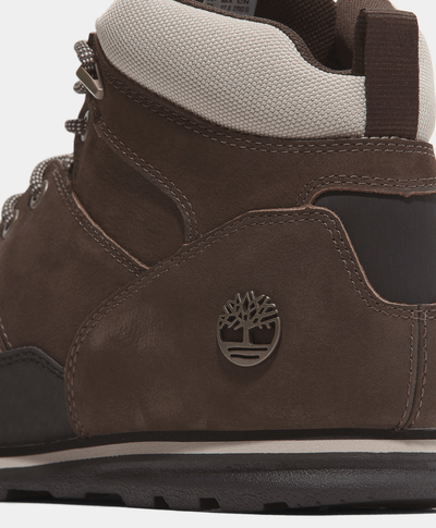 Botas para hombre Euro Rock Mid con agujetas, Café