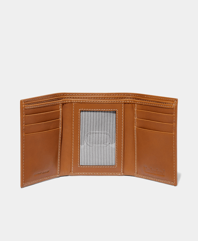 Cartera Trifold de Piel Suave para Hombre