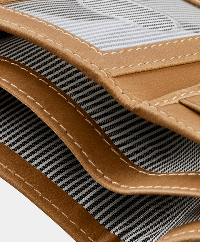 Cartera Trifold de Piel Suave para Hombre