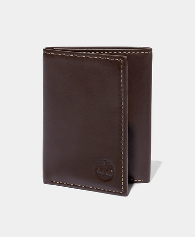 Cartera Trifold de Piel Suave para Hombre