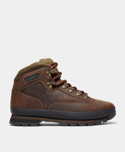 Botas Euro Hiker de piel para Hombre, Café