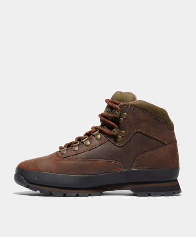Botas Euro Hiker de piel para Hombre, Café