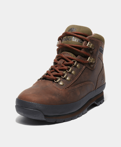 Botas Euro Hiker de piel para Hombre, Café