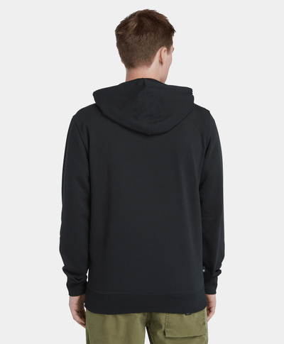 Sudadera Kennebec River logo para hombre, Negro