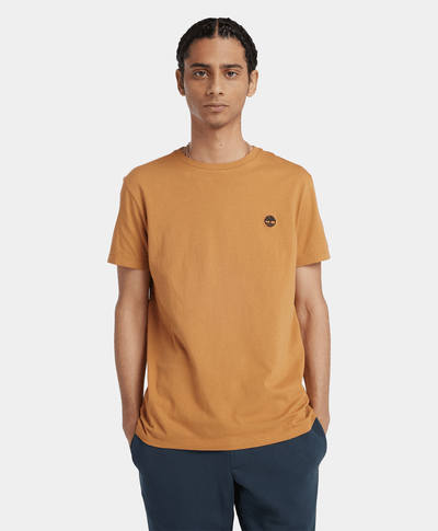 Playera para Hombre con logotipo del árbol, Amarillo