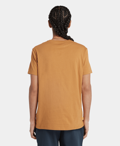 Playera para Hombre con logotipo del árbol, Amarillo