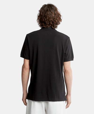 Polo Millers River Piqué para Hombre, Negro