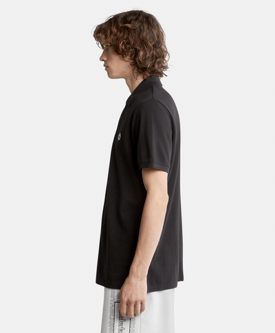 Polo Millers River Piqué para Hombre, Negro