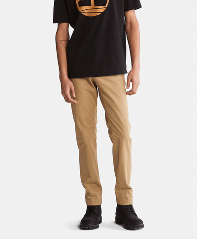 Pantalón Chino Squam Lake Slim-Fit para Hombre, Café