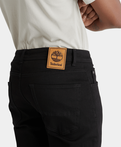 Pantalones Denim Sargent Lake Slim-Fit para hombre, Negro