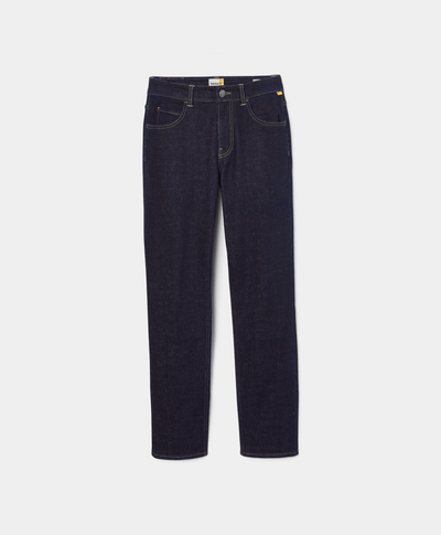 Jeans corte slim Core Indigo Denim para hombre, Azul