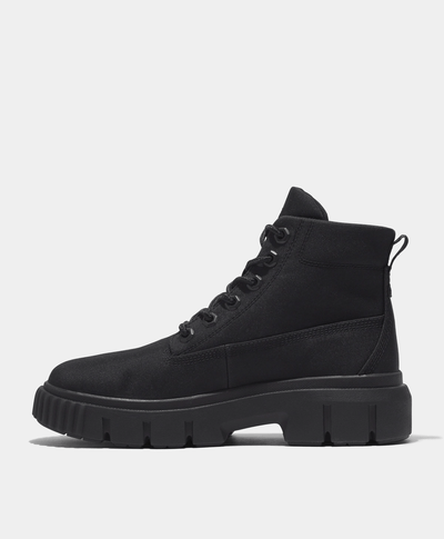 Botas Greyfield Mid para mujer, Negro