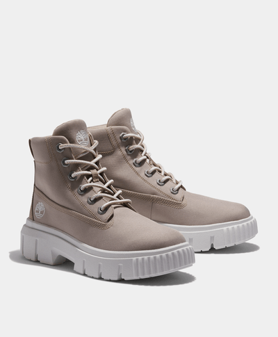 Botas Greyfield Mid para mujer, Café