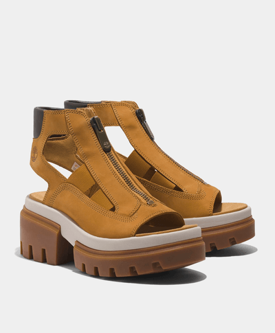 Sandalias Everleigh Gladiator para mujer, Amarillo