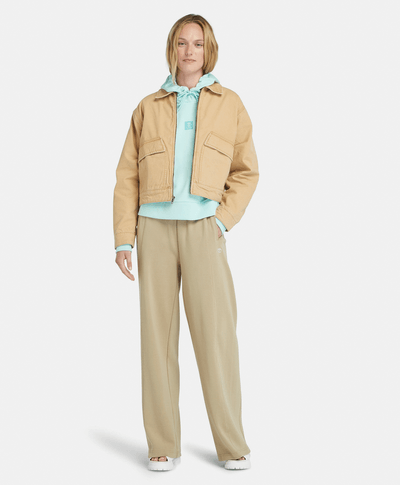 Chamarra Strafford Washed Canvas para mujer, Amarillo