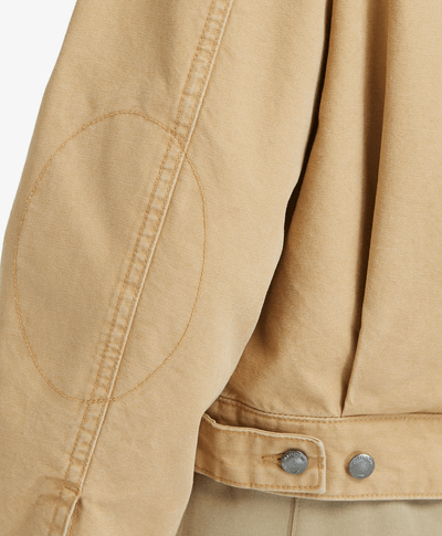 Chamarra Strafford Washed Canvas para mujer, Amarillo