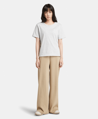 Playera Dunstan de manga corta para mujer, Gris