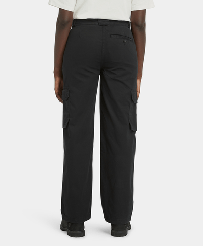 Pantalón Utility Cargo para mujer, Negro