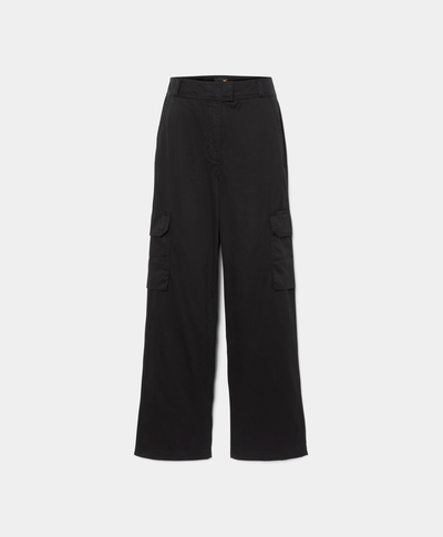 Pantalón Utility Cargo para mujer, Negro