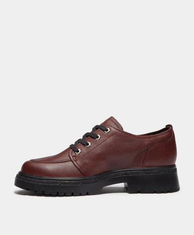 Zapatos Cambria Valley Lace Up Para Mujer, Vino