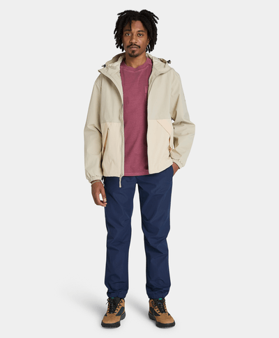 Playera Authentic Fit Garment Dye Con Bolsillo Para Hombre, Vino