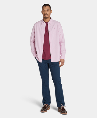 Playera Authentic Fit Para Hombre, Vino