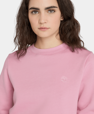 Sudadera Regular Fit Para Mujer, Rosa