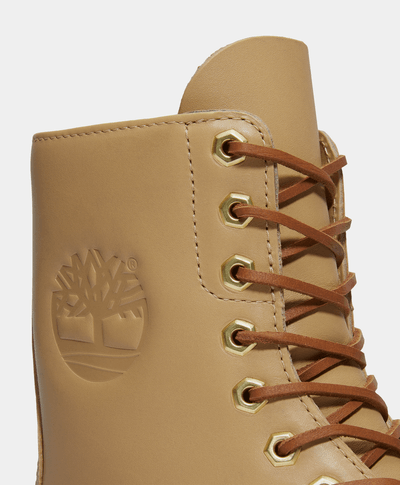 Botas Timberland Premium 8 Inch Waterproof Para Hombre, Beige
