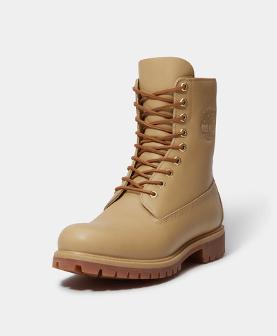 Botas Timberland Premium 8 Inch Waterproof Para Hombre, Beige