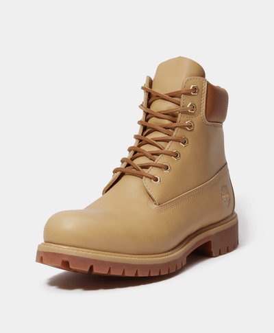 Botas Premium 6 Inch Impermeables Waterproof Para Hombre, Beige