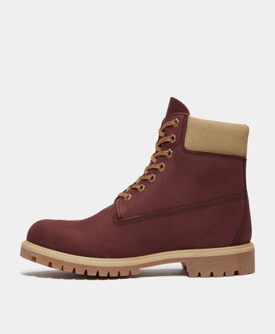 Botas Premium 6 Inch Impermeables Waterproof Para Hombre, Vino