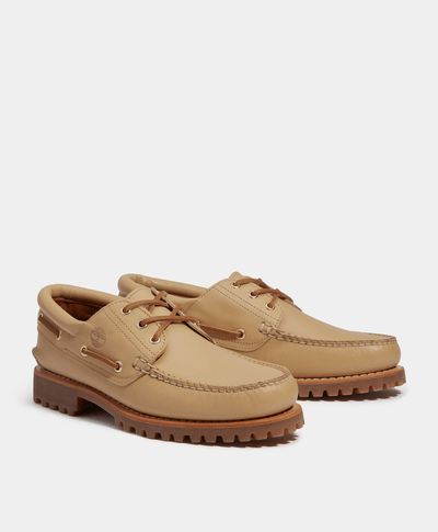 Zapatos Timberland Authentic Boat Shoe Para Hombre, Beige