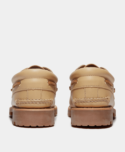 Zapatos Timberland Authentic Boat Shoe Para Hombre, Beige