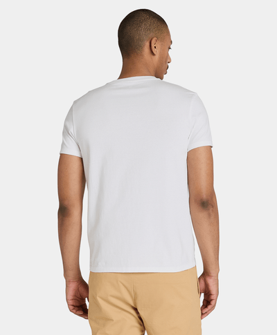3 Pack Playeras Slim Fit Para Hombre, Blanco