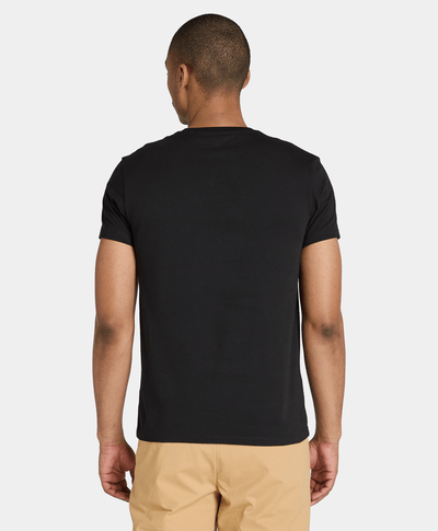 3 Pack Playeras Slim Fit Para Hombre, Negro