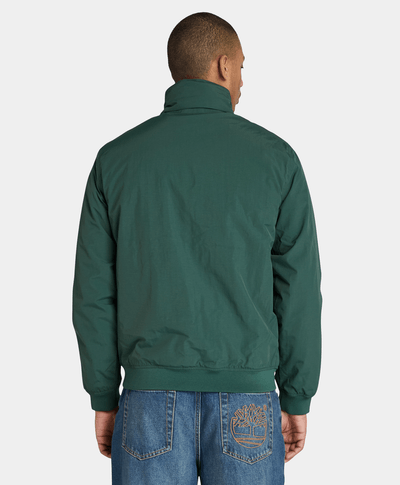 Chamarra Bomber Impermeable Waterproof Para Hombre, Verde