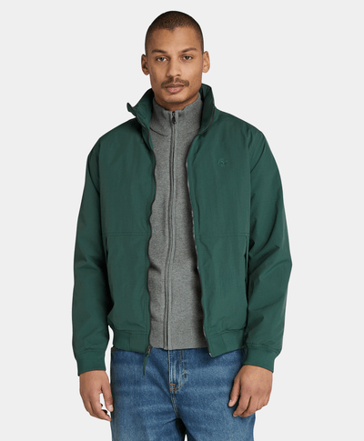 Chamarra Bomber Impermeable Waterproof Para Hombre, Verde