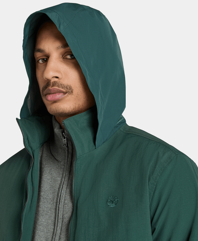 Chamarra Bomber Impermeable Waterproof Para Hombre, Verde