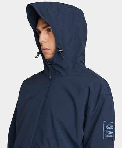 Chamarra Shell Impermeable Waterproof Para Hombre, Azul