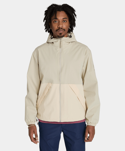 Chamarra Shell Impermeable Waterproof Para Hombre, Beige