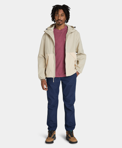 Chamarra Shell Impermeable Waterproof Para Hombre, Beige